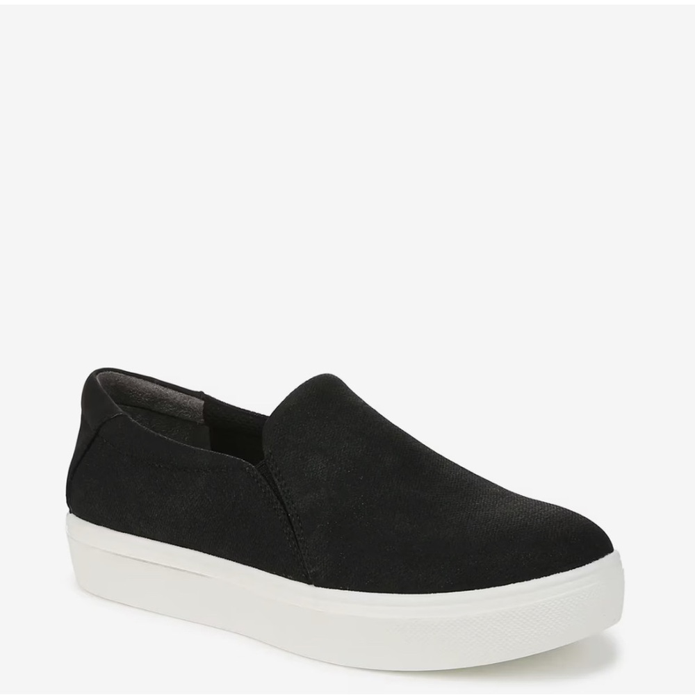Steve Madden Black Slip-On Sneakers
